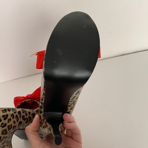 Bordello Cheetah Print Heels - Picture 6 of 10